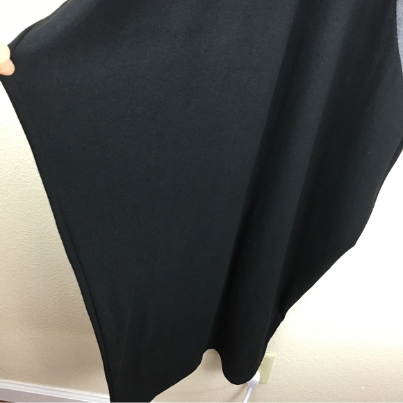 Simple by Suzanne Betro Women’s Black Gray Knit V-Neck Dolman Sleeve Size M - Picture 5 of 10